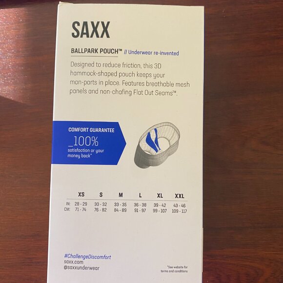 Saxx VIBE 2 pack Christmas Boxer Briefs "Holidaze & Black" - Picture 3 of 3